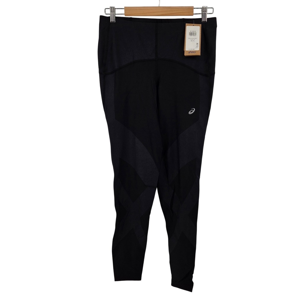 Asics Finish Advantage 3‎ Running Tight Black XL Compression Pants Leggings
